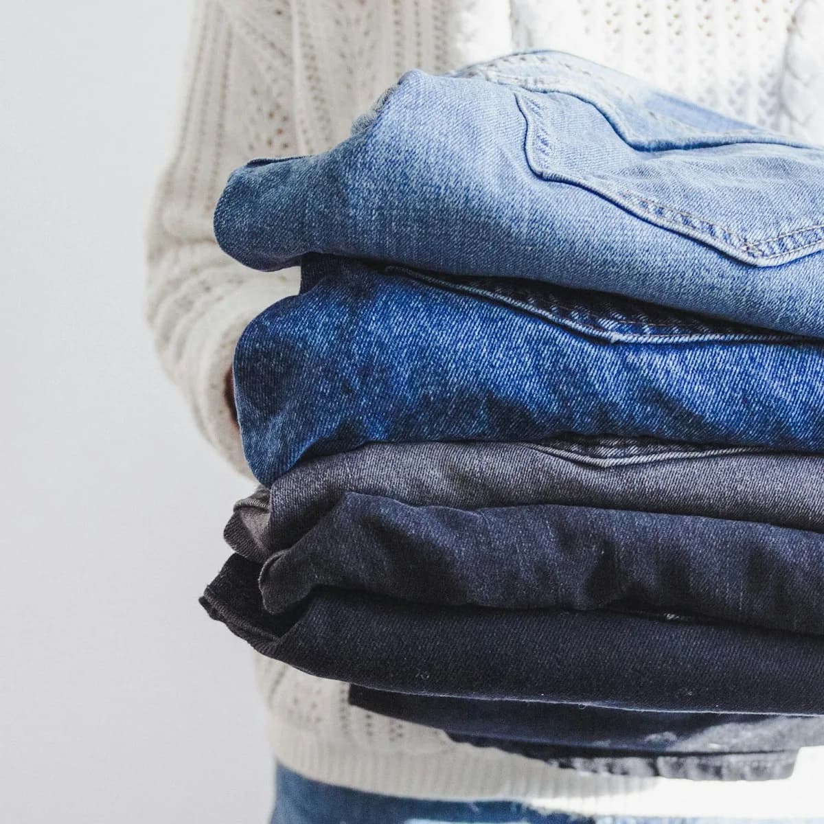 Fresh folded laundry